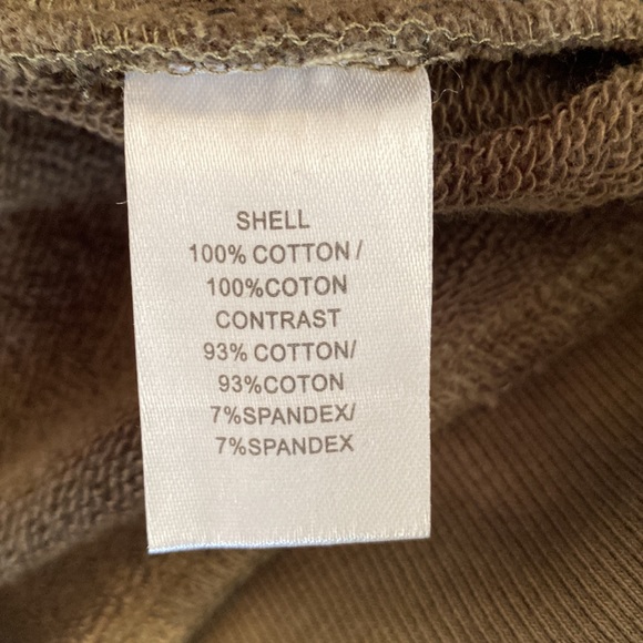 Olive Tie Dye Crop Sweatshirt Large New! - Picture 13 of 14